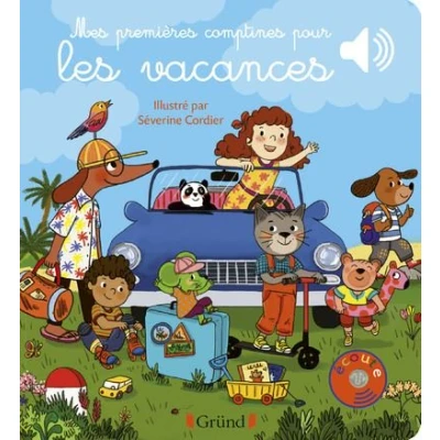 Afbeelding van Mes premieres comptines pour les vacances