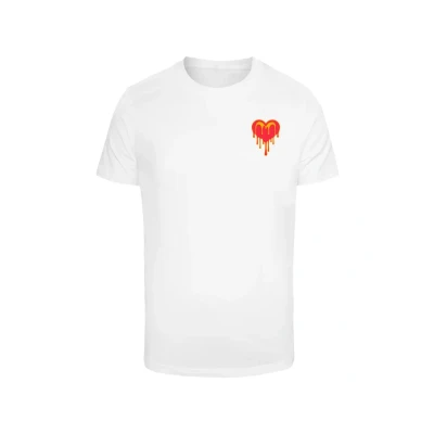 Afbeelding van Mister TEE Tshirt print, Heren, Maat: Large, White
