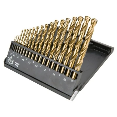 Afbeelding van GRAPHITE 57H199 Set metalen spiraalboren 1, 1.5, 2, 2.5, 3, 3.5, 4, 4.5, 5, 5.5, 6, 6.5, 7, 7.5, 8, 8.5, 9, 9.5, 10 19