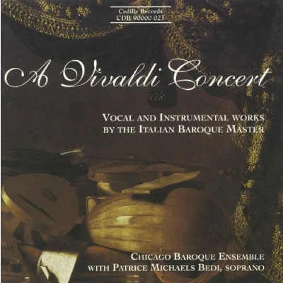 Afbeelding van Patrice Michaels Bedi, Chicago Baroque Ensemble A Vivaldi Concert (CD)