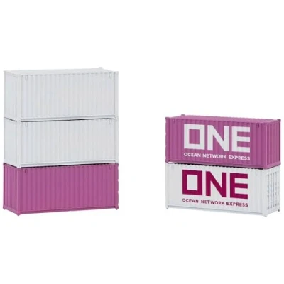 Afbeelding van Faller 20 ONE 182052 H0 Container 5 stuk(s)