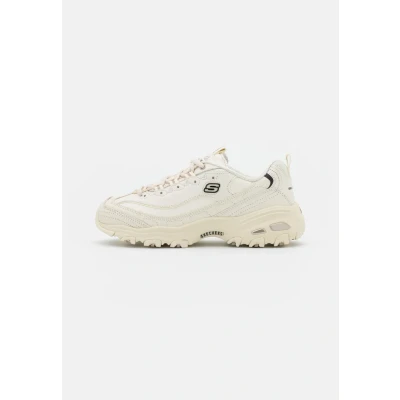 Afbeelding van Skechers Sport D&#039;LITES Sneakers laag, Dames, Maat: 37, Offwhite/silver Leer en textiel