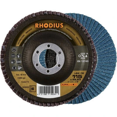 Afbeelding van Rhodius 202652 LSZ F2 Lamellenschijf RVS, Staal 10 stuk(s)