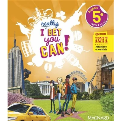 Image de I Really Bet You Can! Anglais 5e (2022) Manuel élève