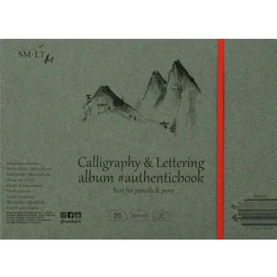 Afbeelding van SMLT Album Kalligrafie 24,5x17,6 cm 100gr 32 vel