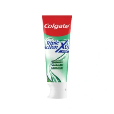 Afbeelding van Colgate Triple Action Xtra Fresh, tandpasta, frisse adem, anticariës, 12 stuks x 75 ml