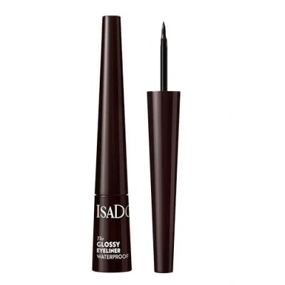 Afbeelding van IsaDora Glossy Eyeliner 42 Dark Brown (2,5 ml)