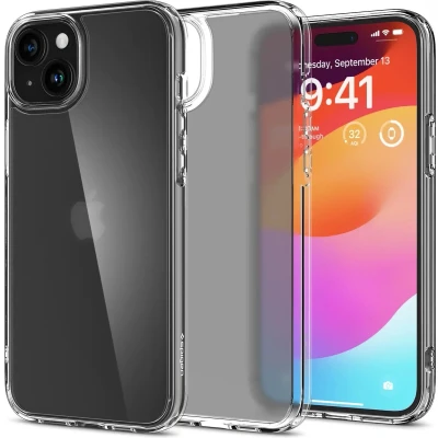 Afbeelding van Spigen Ultra Hybrid hoesje voor iPhone 15 Transparant