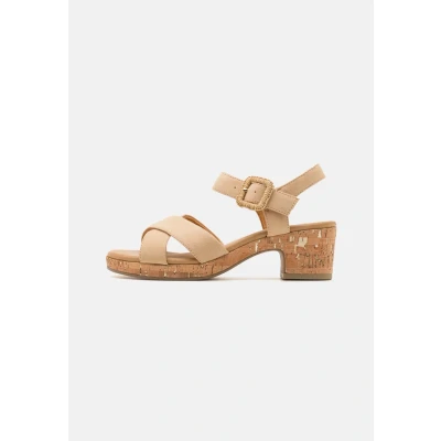 Afbeelding van MARCO TOZZI Sandales pour femme 2 28360 44, beige, 38 EU