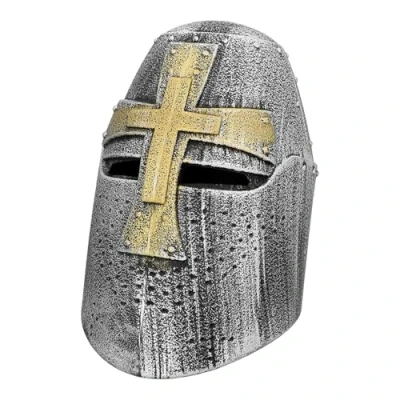 Afbeelding van Boland 01442 Ridderhelm voor carnavalskostuum, hoed sprookjeskostuum, carnaval en themafeest