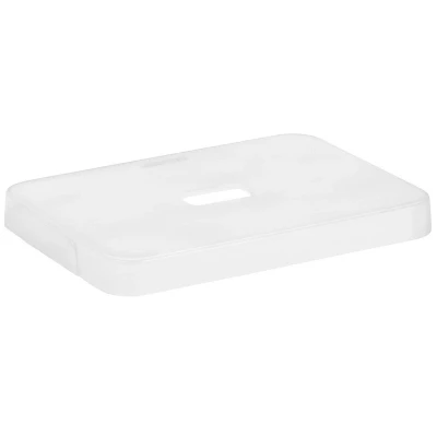 Afbeelding van Sunware Sigma home deksel transparant opbergbox 9L, 13L, 18L en 25L 34,2 x 24,2 3,4 cm
