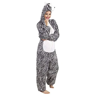Afbeelding van Boland Kostuum Zebra pluche (max. 1.65 m) Kinderen Dieren
