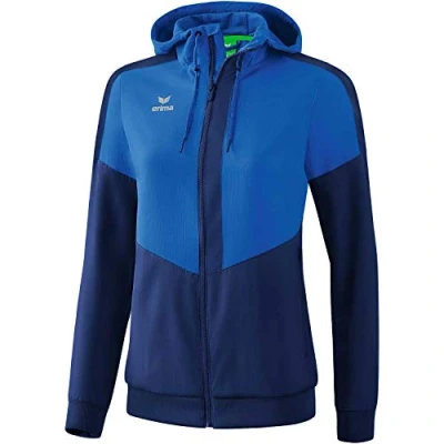 Afbeelding van Squad tracktop jack met capuchon dames new royal/new navy / 44
