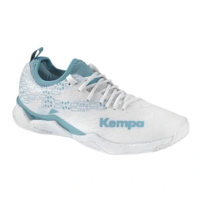 Afbeelding van Kempa Wing Lite 2.0 W, Game Changer handbalschoenen, sportschoenen, uniseks, Wit/Aqua