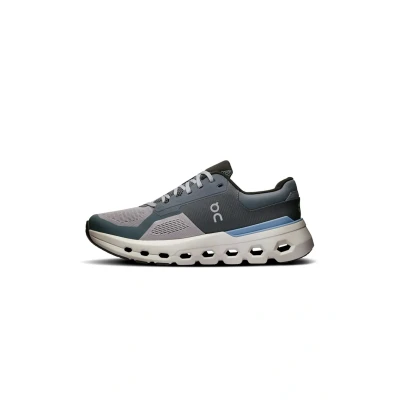 Afbeelding van On Cloudrunner 2 Hardloopschoenen voor op de weg Alloy chambray, Heren, Maat: 40, chambray Polyester