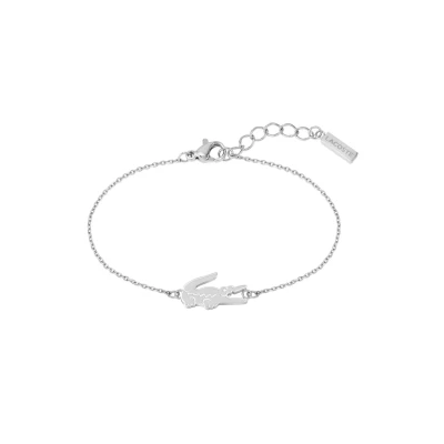 Afbeelding van Lacoste Ketting armband voor dames CROCODILE collectie 2040046, Roestvrij staal