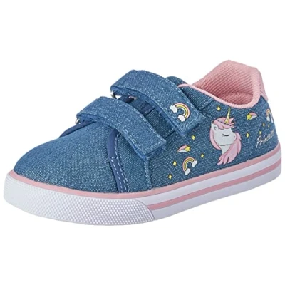 Afbeelding van Chicco Espadrilles met dubbele klittenbandsluiting (2) Sneakers klittenbandsluiting, Denim Stof (1)