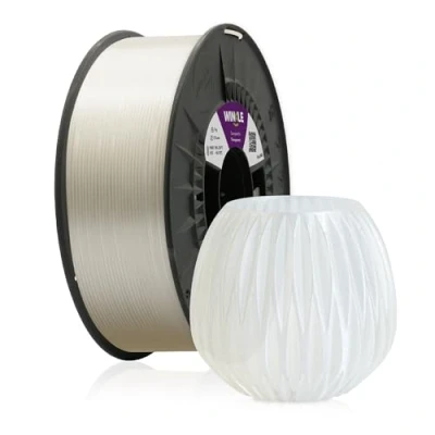 Afbeelding van Winkle Pla 850 filament 2,85 mm 3D print Ingeo transparant spoel 1000 g