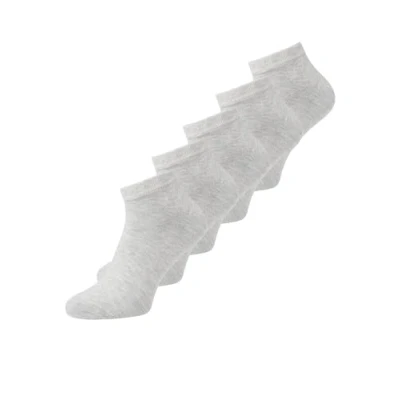 Afbeelding van Jack &amp; Jones Jacdongo Socks 5 PACK Sokken, Heren, Maat: One Size, Light grey