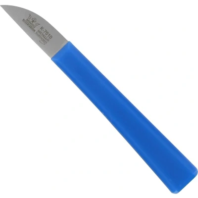 Afbeelding van Metallo Mes Spitse Punt Hoogwaardig Staal HACCP Blauw 40 mm