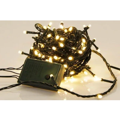 Afbeelding van Sparkle Light Led 8m 120l Warm Wittegroene Draad 24v Modulator Ext.2.5m