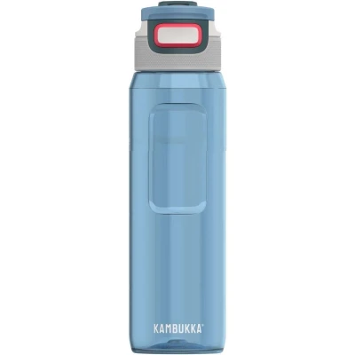 Afbeelding van Kambukka Elton drinkfles 1L Niagara Blue met 3 in 1 lid en makkelijke reiniging