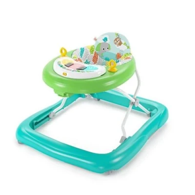 Image de Trotteur Tiny Trek 2 en 1 Jungle Vines Jouet d&#039;activités Hauteur réglable Lumières &amp; sons 6 mois+