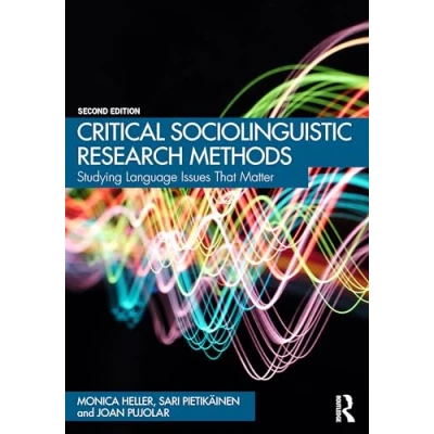 Afbeelding van Critical Sociolinguistic Research Methods