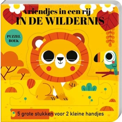 Image de Puzzelboek In een rij de wildernis