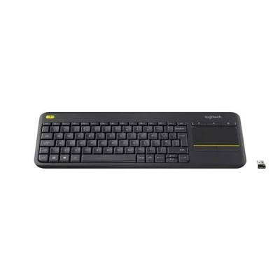 Afbeelding van Logitech Wireless Touch KBD K400 Plus Black CH
