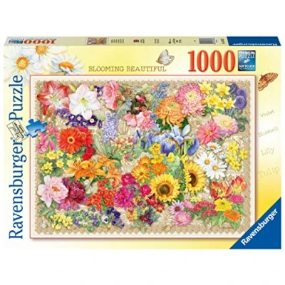 Afbeelding van Ravensburger Blooming Beautiful, 1000 stuk(s), Flora, 14 jaar