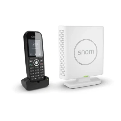 Afbeelding van Snom M430 DECT telefoon Nummerherkenning Zwart, Wit