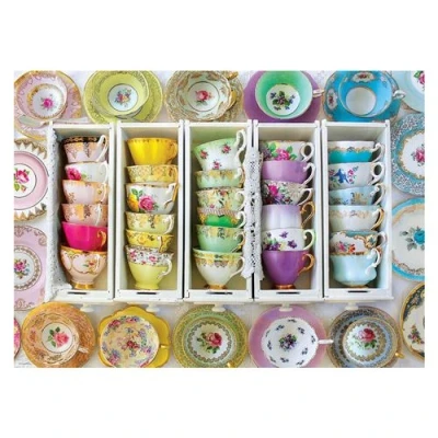 Image de Puzzle Eurographics Boîtes de tasses à thé, 1000 pièces