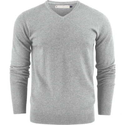 Afbeelding van James Harvest SWEATER ASHLAND V NECK 2112507 Grijs Mêlee