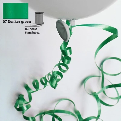 Afbeelding van 500M Lint groen 11507 5 mm. breed