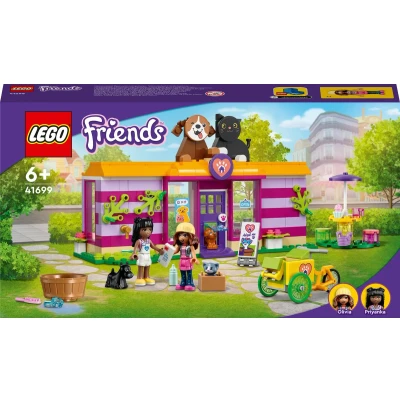Afbeelding van LEGO Friends Huisdierenadoptie Café Dierenset 41699