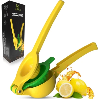 Afbeelding van HI NATURE™ Citroenpers Limoenpers Handmatige Lemon squeezer Citrusknijper Fruitpers Sinaasappelpers