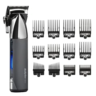 Image de Tondeuse cheveux homme Babyliss E996E Super X Metal Series Argent