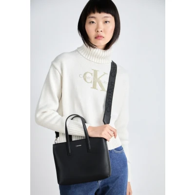 Afbeelding van Calvin Klein MUST Small TOTE Schoudertas, Dames, Maat: One Size, Black