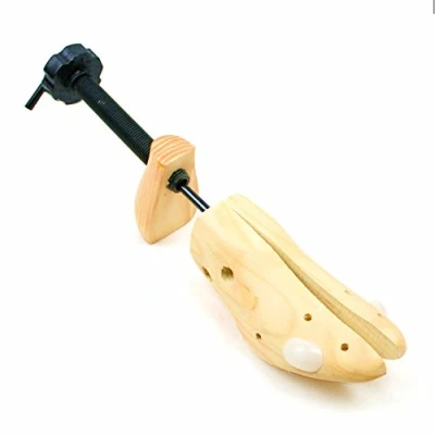 Afbeelding van logei® 1 paar verstelbare houten schoenspreiders voor dames en heren, maat 39 42