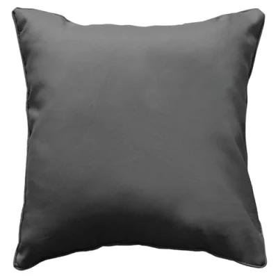 Afbeelding van douceur d&#039;intérieur Essentiel Passepoil kussen, 60 x cm, polyester, effen, essentieel, beton, cm