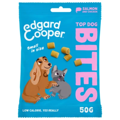 Afbeelding van 3x Edgard &amp; Cooper Adult Bite S Zalm Kip 50 gr