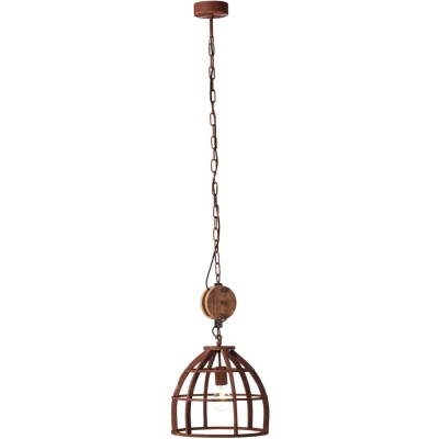 Afbeelding van Brilliant MATRIX Hanglamp E27 Roest