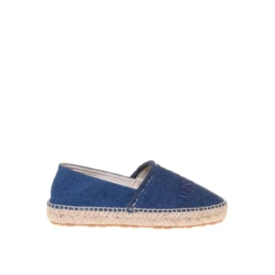 Afbeelding van Love Moschino Espadrilles, Dames, Maat: 37, Light blue Textiel