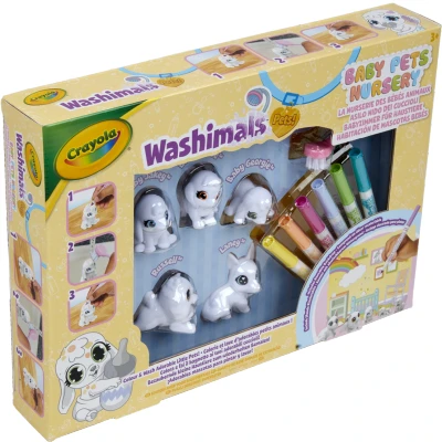 Afbeelding van Crayola Washimals Hobbypakket Baby Pets Nursery