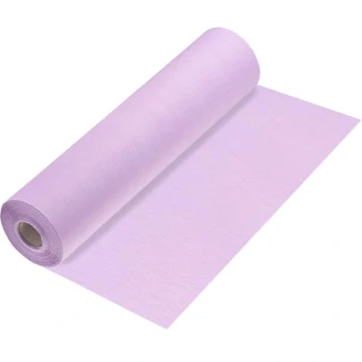 Afbeelding van 100%Mosel Tafelloper van vlies, lila (30 cm x 25 m), decoratief tafelkleed voor verjaardagen, bruiloften en speciale gelegenheden
