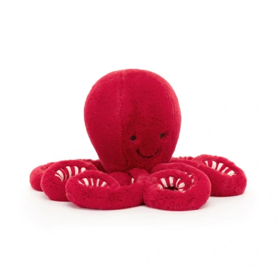 Afbeelding van Jellycat knuffel octopus cranberry 13 cm