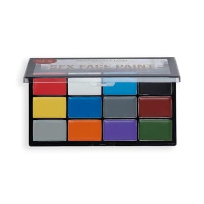 Afbeelding van Revolution Beauty, Creator SFX make uppalet, 12 mengcrèmes, modulair, Halloween up met speciale effecten