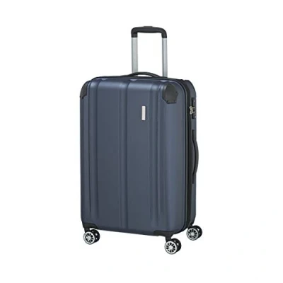 Afbeelding van Travelite City 4 Wiel Trolley M Expandable navy Harde Koffer