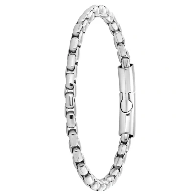 Afbeelding van Lucardi Armband, Heren, Maat: 21, Silver